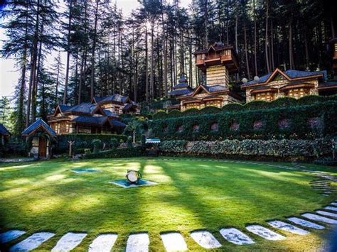 THE HIMALAYAN VILLAGE .